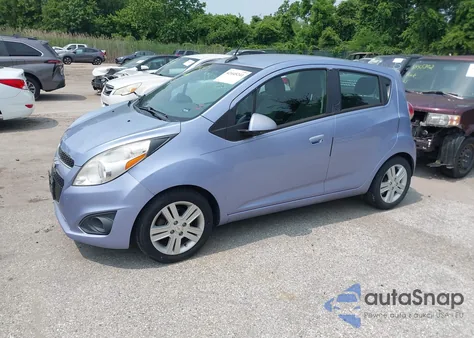 2014 Chevrolet Spark 1Lt Auto из США, поврежденный, VIN KL8CD6S93EC476256